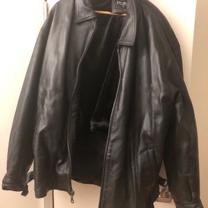 Men’s Leather Coat